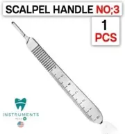 Scalpel Handle No.3 Blade Holder BP Handle, Surgical Scaple Blade No 3 BP Handle