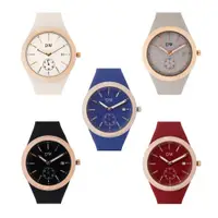 在飛比找ETMall東森購物網優惠-日本DW D3218 可愛輕盈小秒設計矽膠手錶