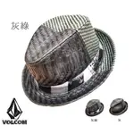 ✿UNIQUE✿美國潮牌VOLCOM 草編帽 紳士帽 漁夫帽 戶外休閒 露營 男女服飾配件