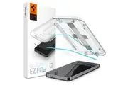 SPIGEN Galaxy S25/ S24 Screen Protector, Genuine EZ Fit HD Tempered Glass 2PCS Cover for Samsung - Clear