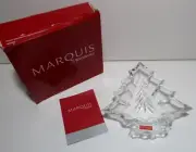 *NEW* Waterford Crystal MARQUIS Christmas Tree Tray 7" New in Box