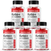 Rapid Lean Keto ACV Gummies Weight Loss - 5 Pack
