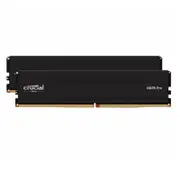 Crucial Pro 32GB (2x16GB) DDR5 UDIMM 6000MHz CL48 Black Heat Spreader Support Intel XMP AMD Ryzen for Desktop PC Gaming Memory