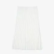 [Lacoste] Women's Active Pleated Skirt, Flour, Xs