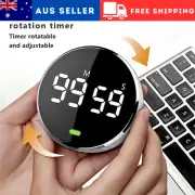 Magnetic Digital Kitchen Timer LCD Countdown Cooking Loud Alarm Stopwatch Sport