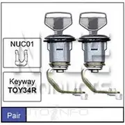 Nice Door Lock Barrel - Pair, NDL11L