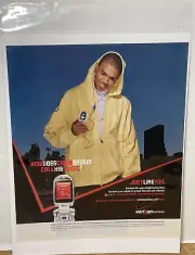Verizon Wireless Chris Brown 2000s Print Advertisement Ad 2006 Music