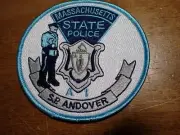 MASSACHUSETTS STATE POLICE SP ANDOVER TROOP A A-1 BARRACKS PATCH