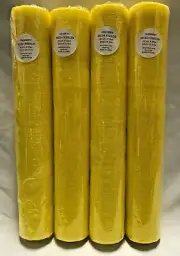 10 Yards Long x 20.5” Wide Mesh Ribbon YELLOW COLOR 4 Rolls Free Shipping