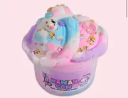 PEACHYBBIES SLIME PEACHY'S KAWAII COW SOFT CLOUD DOUGH New Authentic Rare
