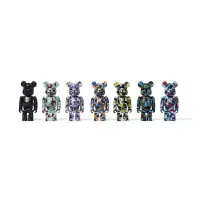 在飛比找蝦皮購物優惠-BAPE X BE@RBRICK 28週年 100%