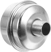 for Engine Belt Muffler Generator Muffler Replacement Reduction or Mower Noise Silencing Small Lawnmower Quiet Silencers Mower Noise Reduction Steel Silver