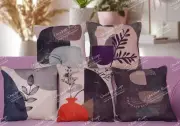 5 Sets of 18" Print Cotton Linen Pillow Case Throw Sofa Cushion Cover Home Decor