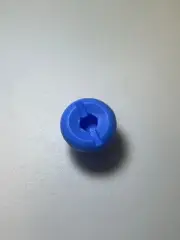 Mares speargun valve cap blue spare part