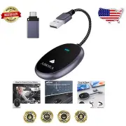 Fast Charging Wireless Android Auto Adapter - Compact Plug & Play Solution