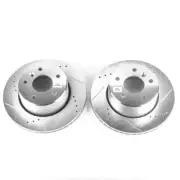 PowerStop Disc Brake Rotor Set - Fits Land Rover Discovery 1999-2004 PowerStop E (for: Land Rover)