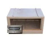 URS Deluxe Reptile Vivarium w/ Heat & Light Package No Dome Sandstone Medium
