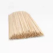 10000 Pcs 3mm x 250mm Bamboo Skewer Sticks BBQ Fruit Kebab Grill Bulk Buy