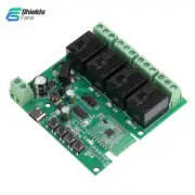 4 Channel Relay Switch Module 433MHZ RF APP Wireless Remote Control For eWeLink