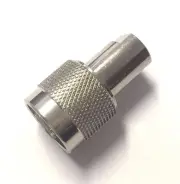5 Pack N Male Plug to FME Male Plug RF Coaxial Coax Adapter Connector
