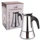 NEW CASABARISTA ROMA 4 CUP STAINLESS STEEL ESPRESSO MAKER Stove Top