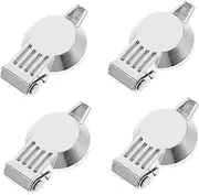 Quick Install Small Lock Dust Cover: 4pcs Zinc Alloy Protector Waterproof for Vehicles