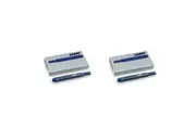 2x 5pc Lamy Hangsell T10 Fountain Pen Ink Cartridges Moderate Flow Blue Black