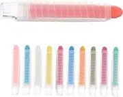 12pk Solid Chalk Pens Boys and Girls Easel Drawing Chalks for Chalkboard Whiteboard