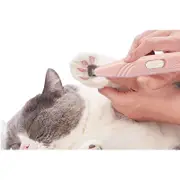 Powerful Electric Pet Clippers for Trimming Pets Hair Portable Dogs Grooming Clippers-Pink