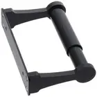 Space Aluminum Tissue Roll Holder with Spring Loaded Roller Bathroom