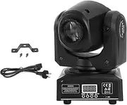Areyourshop DMX Stage Light 9/11 Channels RGB LED Moving Head with 13 Degree Beam Angle for Professional DJ Club Use