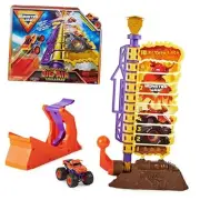 El Toro Loco Big Air Challenge Playset with Exclusive Monster Truck, Over 20