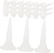 COHEALI 50pcs Caulking Nozzle Tips Applicator for Structural Adhesive and Sealant Precision Caulk Extension Tool for Bathrooms Kitchens and Outdoor Use