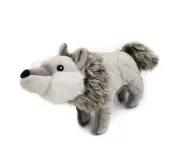 MuttNation Fueled by Miranda Lambert Wilderness Wolf Plush Dog Toy