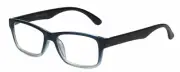 Geoffrey Beene GBR011 Men's Blue Light Blocking Glasses Blue Crystal Black 52 mm