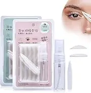 3Pack Invisible Eye-Lifting by Sticked Instant Double Eyelid Tape Eye Lid Lifters Tape,240 Pcs Natural Ultra Invisible Two-Sided Sticky Double Eyelid Tapes Stickers