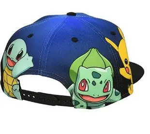 預購 美國帶回 全球夯 Pokemon 精靈寶可夢 神奇寶貝 皮卡丘 傑尼龜 卡比獸 棒球帽 鴨舌帽 運動帽 遮陽帽