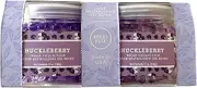 Home Fragrance Odor Neutralizing Gel Beads - Air Freshener Made with Essential Oils - Eliminates Odors in Bathrooms, Cars, Boats, RVs - Huckleberry (Pack of 2)