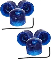 Yardwe 8 Pcs Guitar Control Knobs Volume Tuning Potentiometer Knobs for Electric Guitar Bass Includes Wrenches for Easy Installation Enhance Your Audio Experience