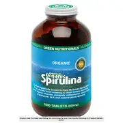 Green Nutritionals Mountain Organic Spirulina 1000 Tablets