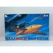 Tamiya 1/72 Scale Tamiya USAF Bell X-1 Mach Buster Jet Model #60601 - NIB