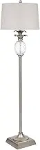 Cafe Lighting and Living 11617 Langley Floor Lamp, Silver