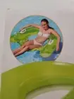 Intex Sit N Float Inflatable Lounge Adult Water Chair Swimming Pool Float-Green