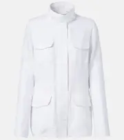 [Loro Piana] Loro Piana Traveller linen jacket AU 8 white