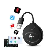 Android Auto Wireless Adapter Support Netflix YouTube Tiktok, Latest Wireless...