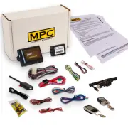 Complete 2 Way LCD Remote Start/Keyless Entry Kit For 2002 Ford Excursion