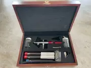 Paasche Airbrush MIL-3WC Wood Box Set with Multiple Tip Heads