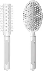 Round Brush - Blow Dryer Brush - Round Brush - Suitable for Long Hair Soft Hair Brush Curling Brush （2 Pack） VOBIYCOT