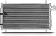 SCITOO Air Conditioning A/C Condenser Compatible for 2003-2007 for INFINITI G35 3.5L for OEM:92100AL570;DPI:4704