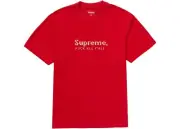 Supreme Gold Bars Tee Red Mens Size XL NWT #SS19KN53